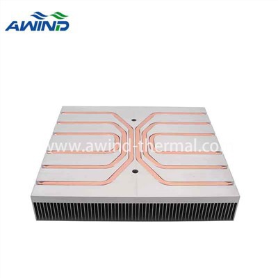 Vuam Heatpipe Aluminium Fin Thaum tshav kub kub dab dej